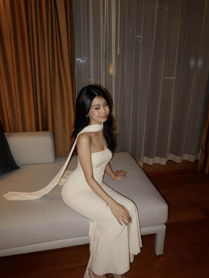 Strapless Elegant Birthday Outfit Sheath Wedding Dress for Bridal  P766