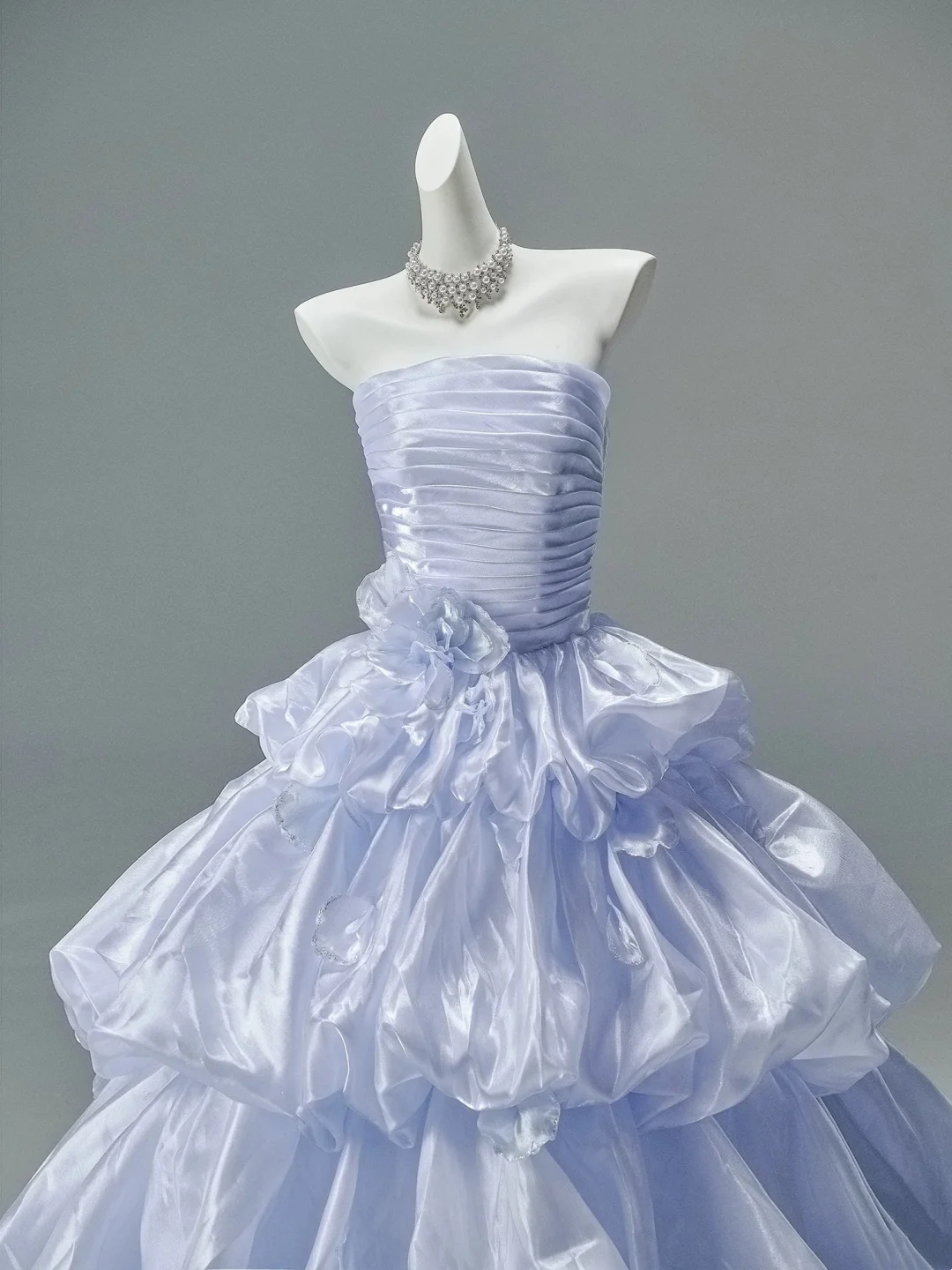 Strapless Lilac Ball Gown Quinceanera Dresses Sweet 16 Birthday Dress  P1063