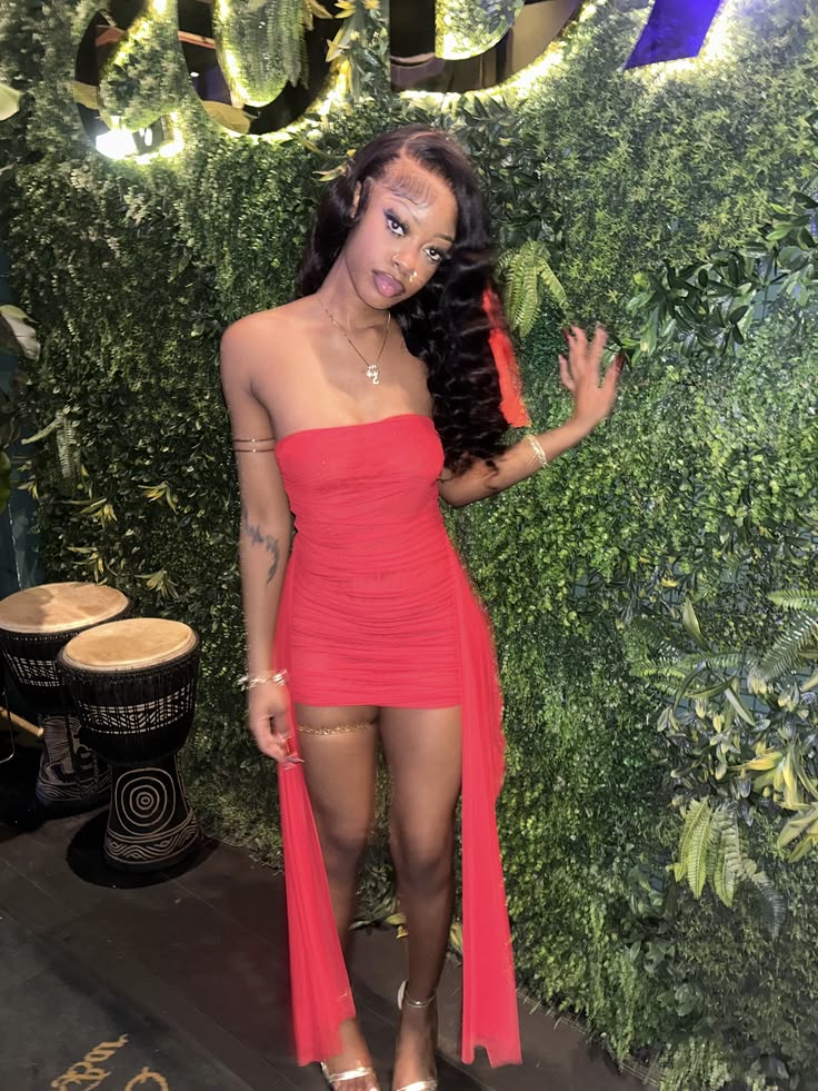 Strapless Red Sheath Short Birthday Dress Homecoming Dress  P1430
