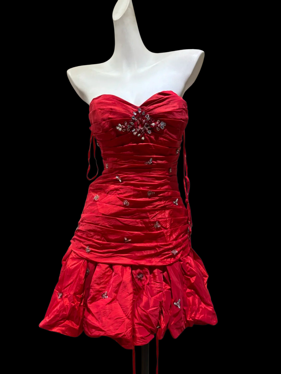 Sweetheart A Line Short Birthday Dress Beaded Homecoming Dress  P1373