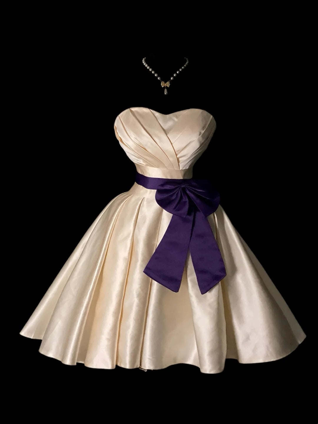 Sweetheart Champagne A Line Short Homecoming Dress Short Party Dress  P1868