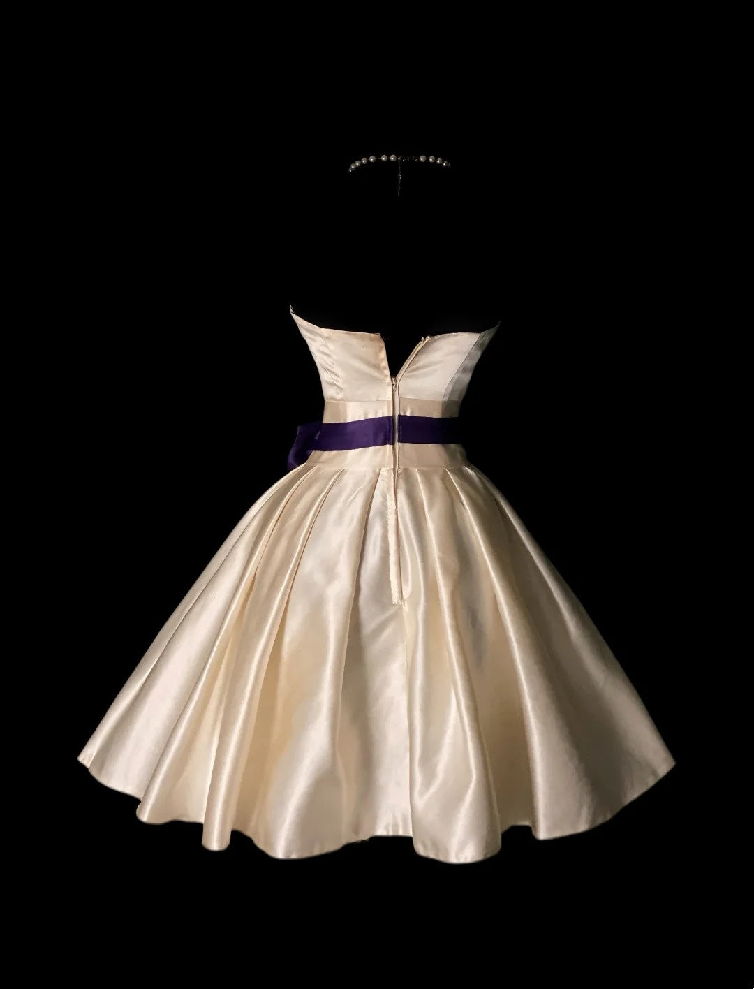 Sweetheart Champagne A Line Short Homecoming Dress Short Party Dress  P1868