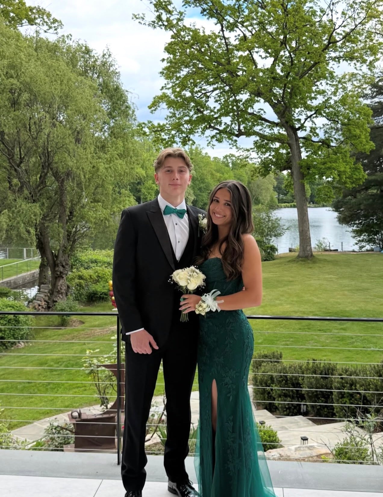 Sweetheart Dark Green Mermaid Prom Dress With Appliques  P1576