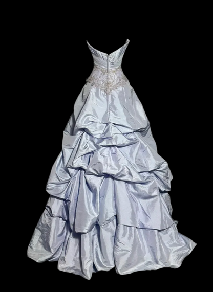 Sweetheart Lilac A Line Prom Dress Formal Evening Dress Birthday Gown  P829