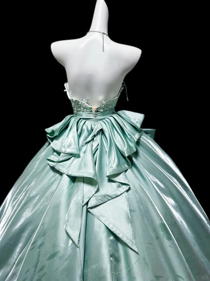 Sweetheart Mint Green Ball Gown Quinceanera Dresses  P2422