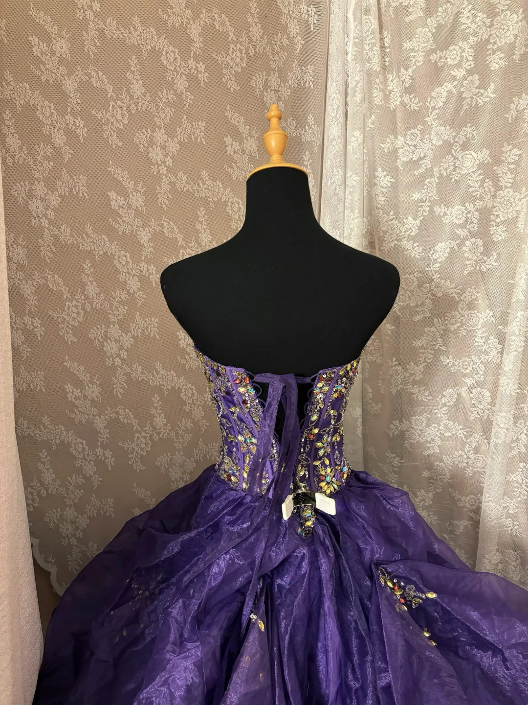 Sweetheart Purple Ball Gown Quinceanera Dresses Sweet 16 Birthday Dress  P1121